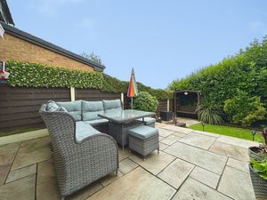 Rear patio- click for photo gallery